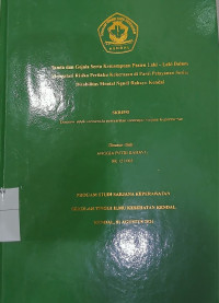 Image of TANDA DAN GEJALA SERTA KEMAMPUAN PASIEN LAKI-LAKI DALAM MENGATASI RISIKO PERILAKU KEKERASAN DI PANTI PELAYANAN SOSIAL DIABILITAS MENTAL NGUDI RAHAYU KENDAL