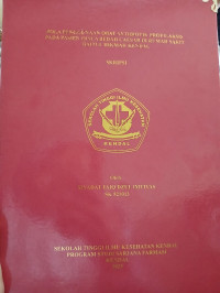 Image of POLA PENGGUNAAN OBAT ANTIBIOTIK PROFILAKSIS PADA PASIEN BEDAH CAESAR DI RUMAH SAKIT BAITUL HIKMAH KENDAL